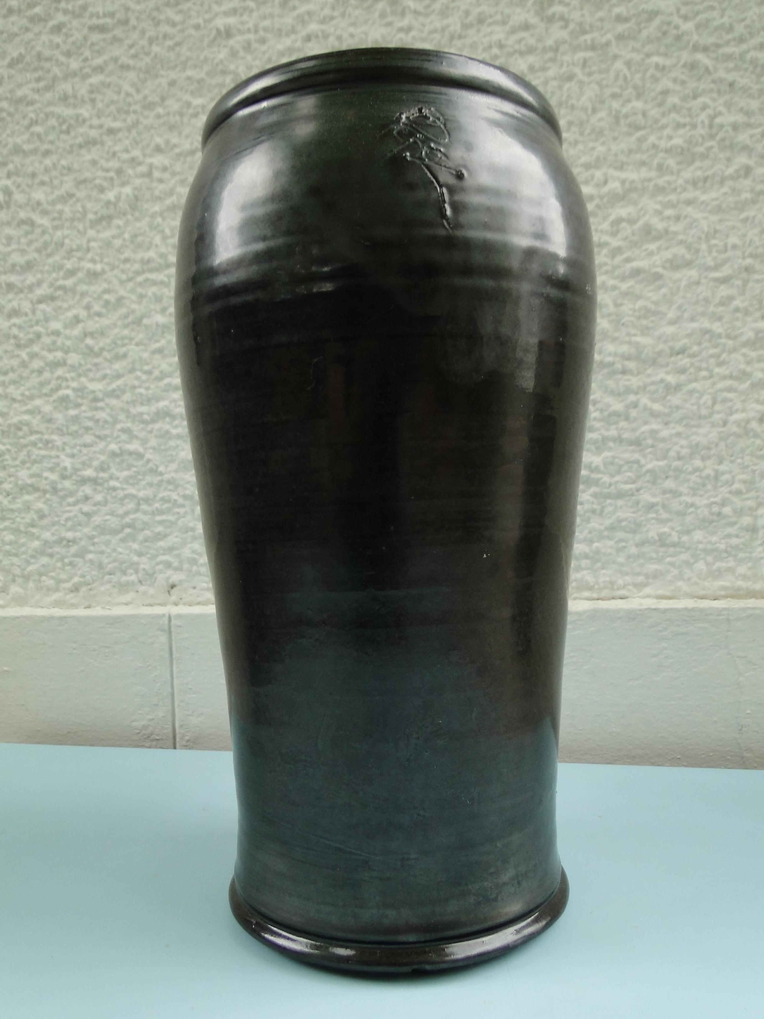 French Antropomorphic ceramic vase from the 1950s 1950 France For Sale 2