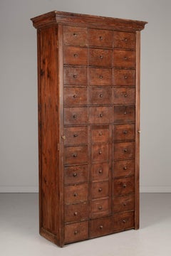 French Apothecary Cabinet or Cartonnier