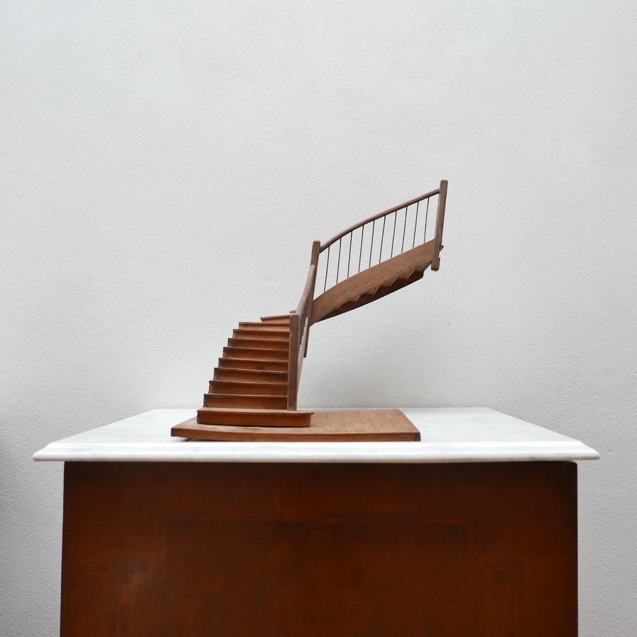 Wood French Apprentice Staircase Model