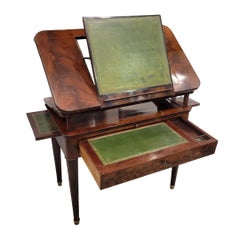 Mesa de arquitecto francés, conocida como "à La Tronchin, Luis XVI