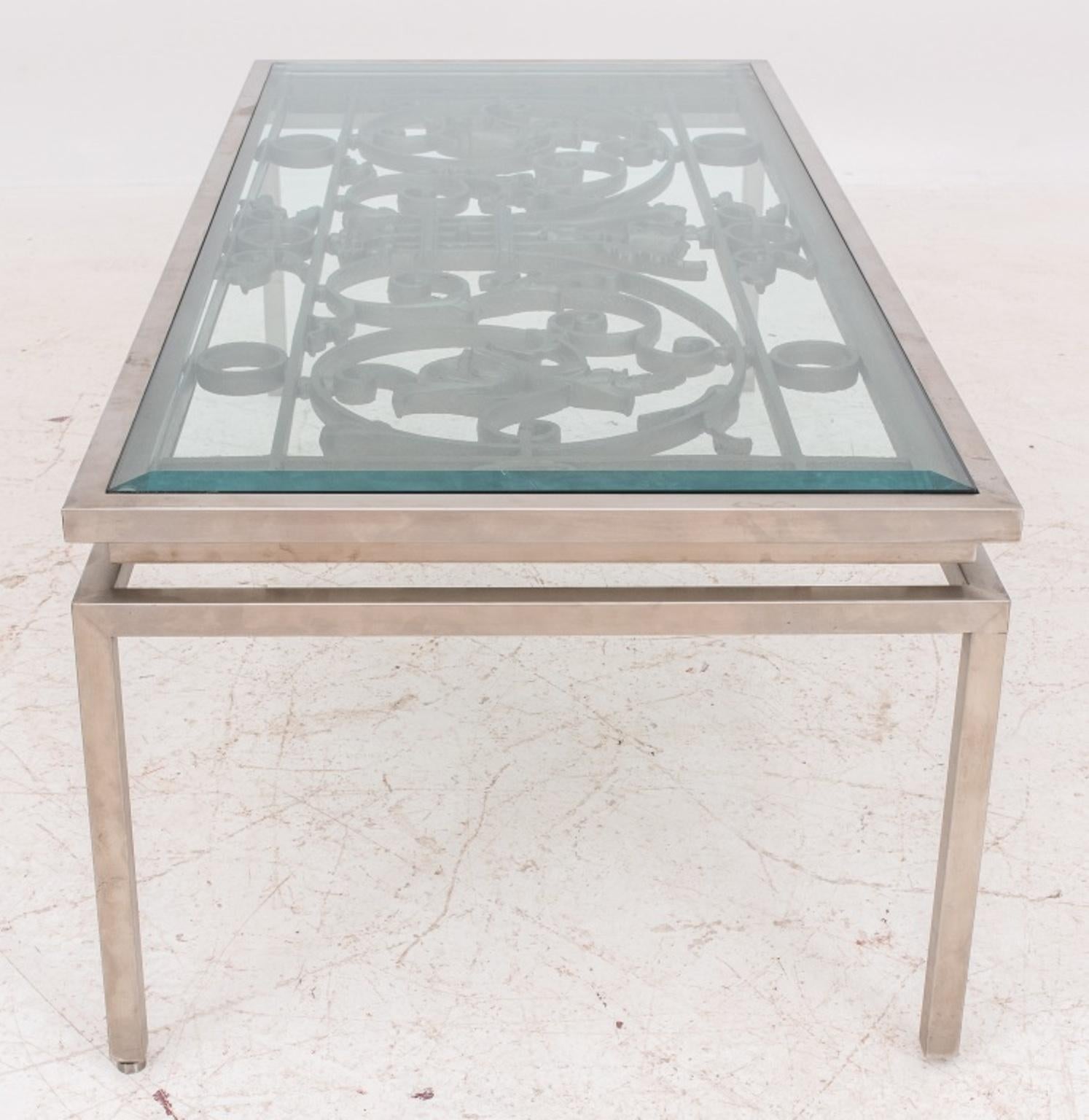 French Architectural Element Low Table In Good Condition In New York, NY