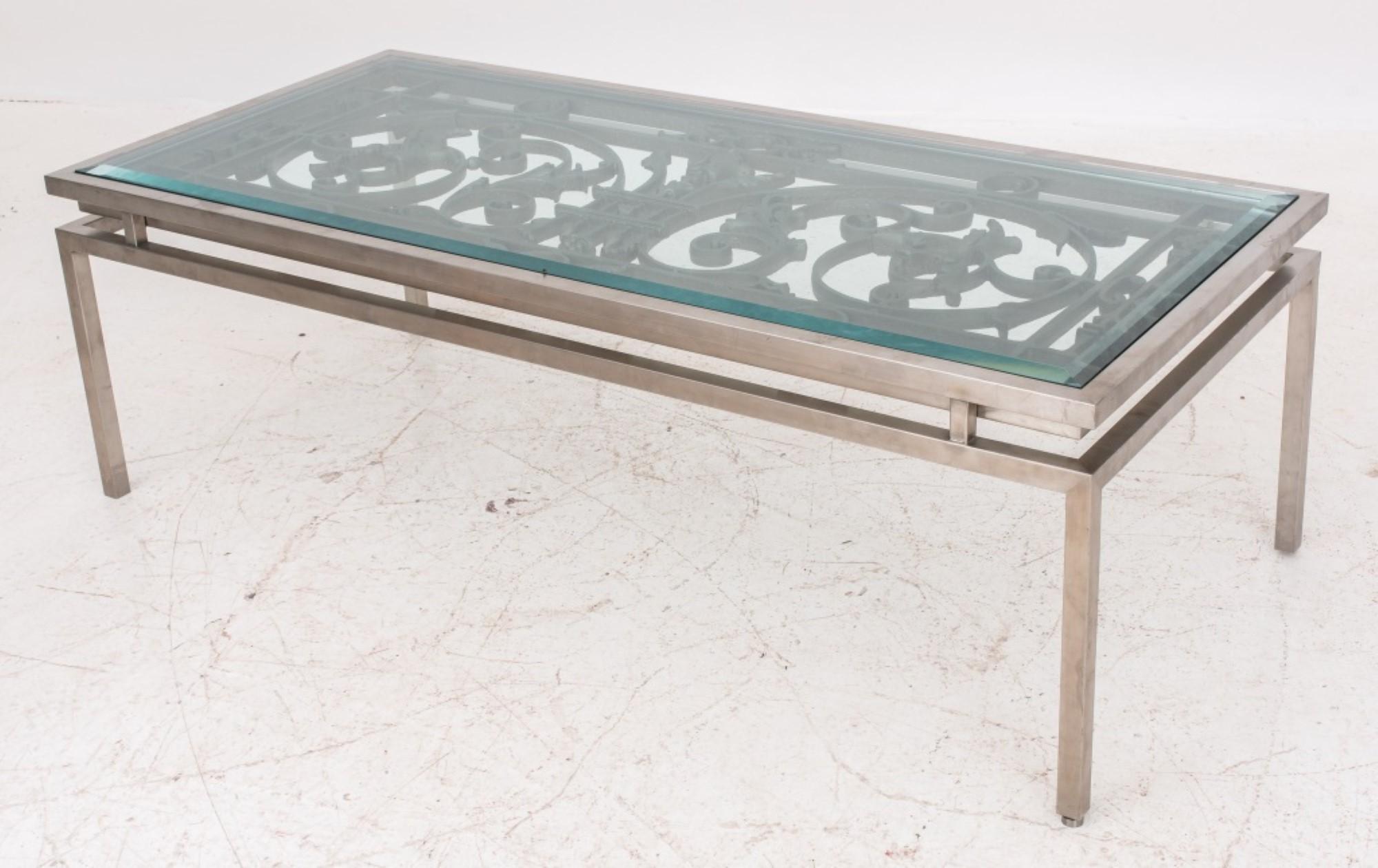 French Architectural Element Low Table 2