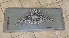 French Architectural Fragment Wood Panel Boiserie Wall Art