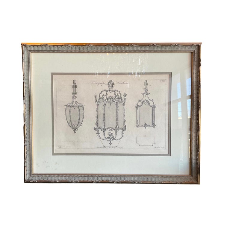 French Architectural Print For Sale at 1stDibs