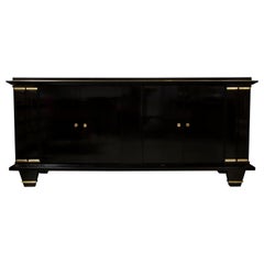 French Architectural Sideboard with Bronze Mounts