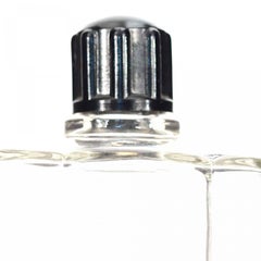 Bouteille à parfum en verre à facettes Ard Deco