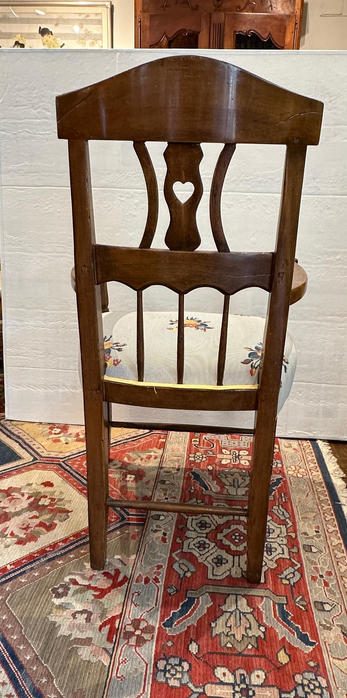 American French Arm Chairs, Pair For Sale