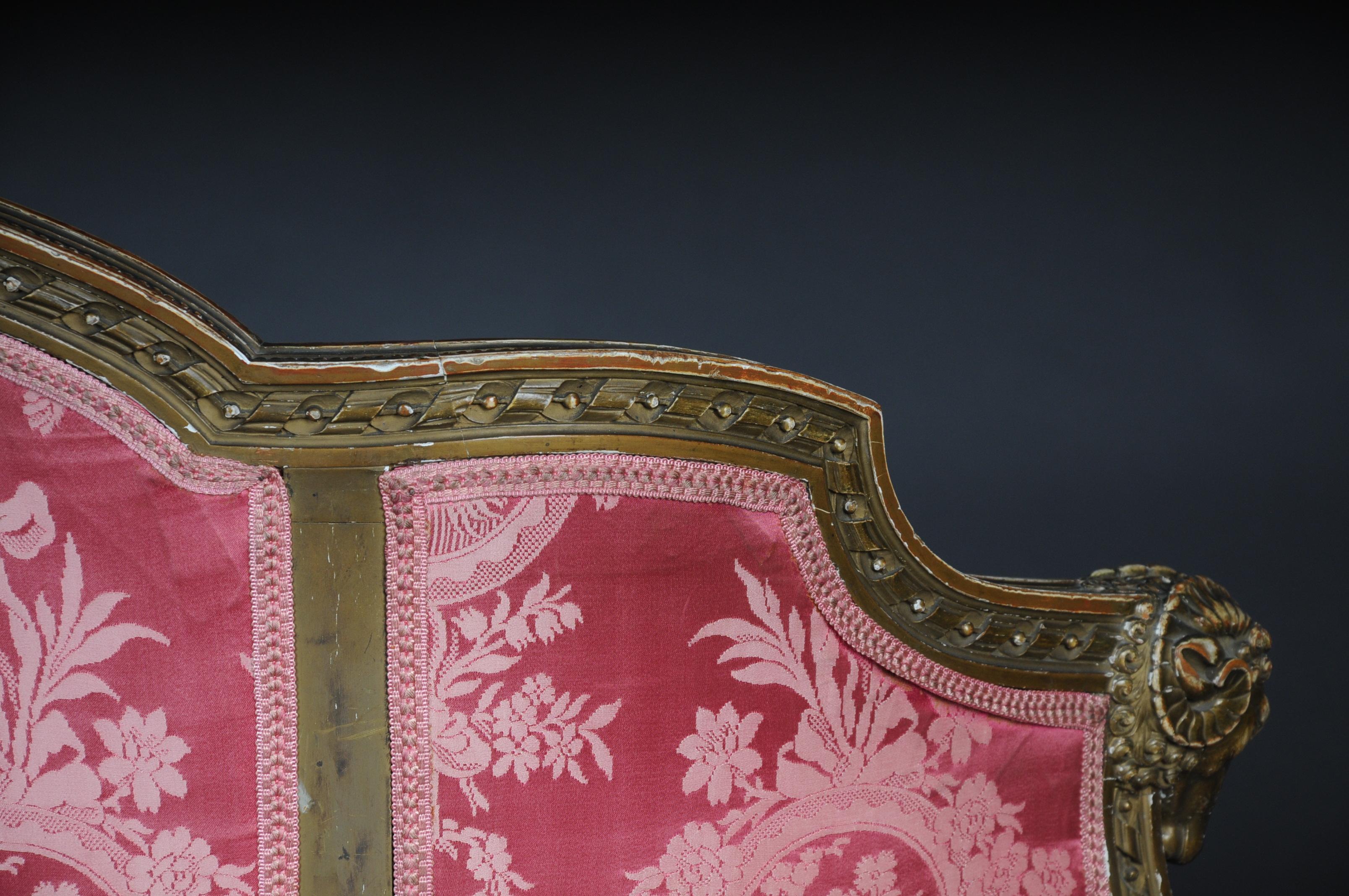French Armchair / Armchair / Bergère Napoleon III For Sale 10