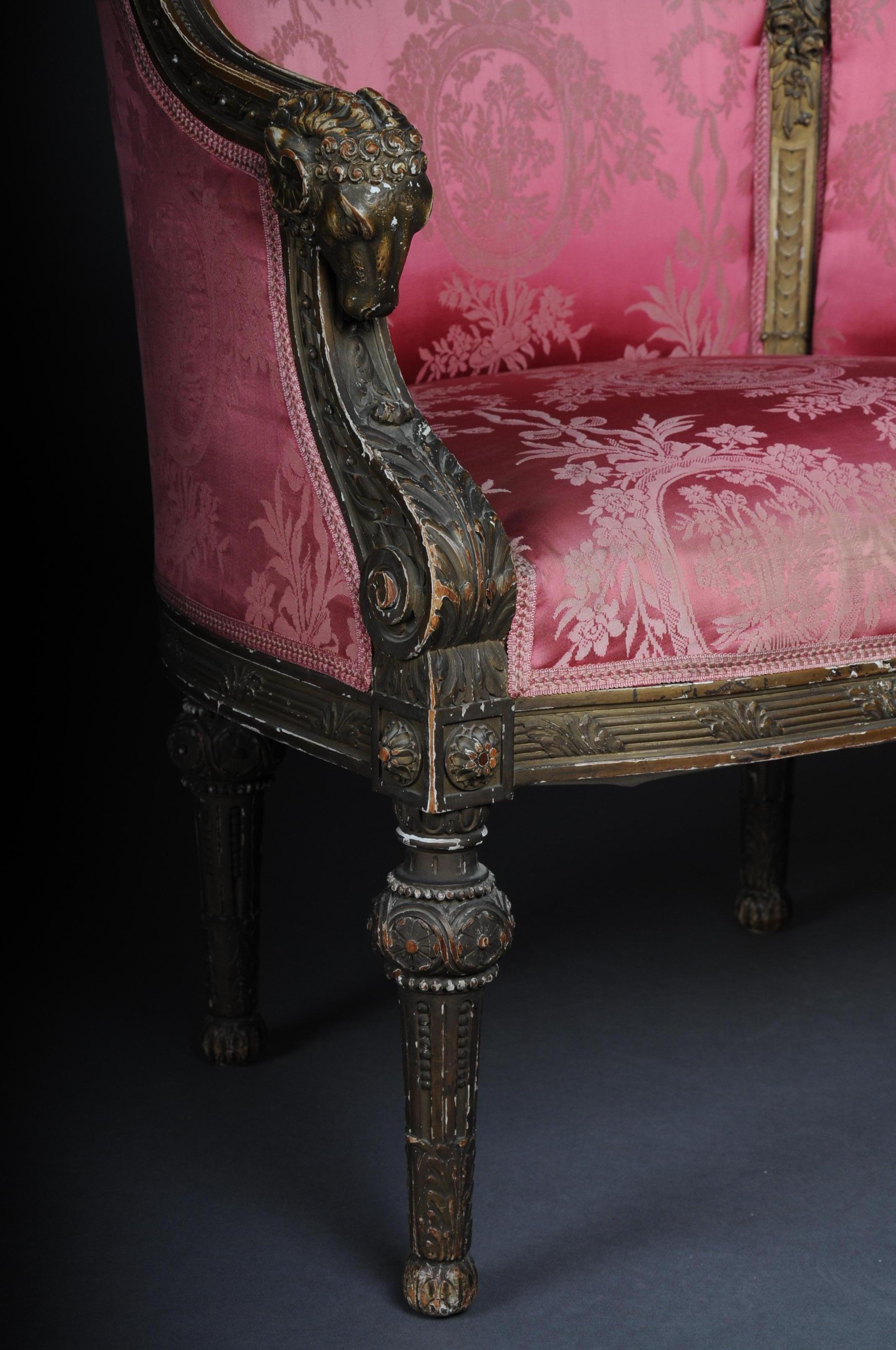 Französischer Sessel / Armlehnstuhl / Bergère Napoleon III im Angebot 2