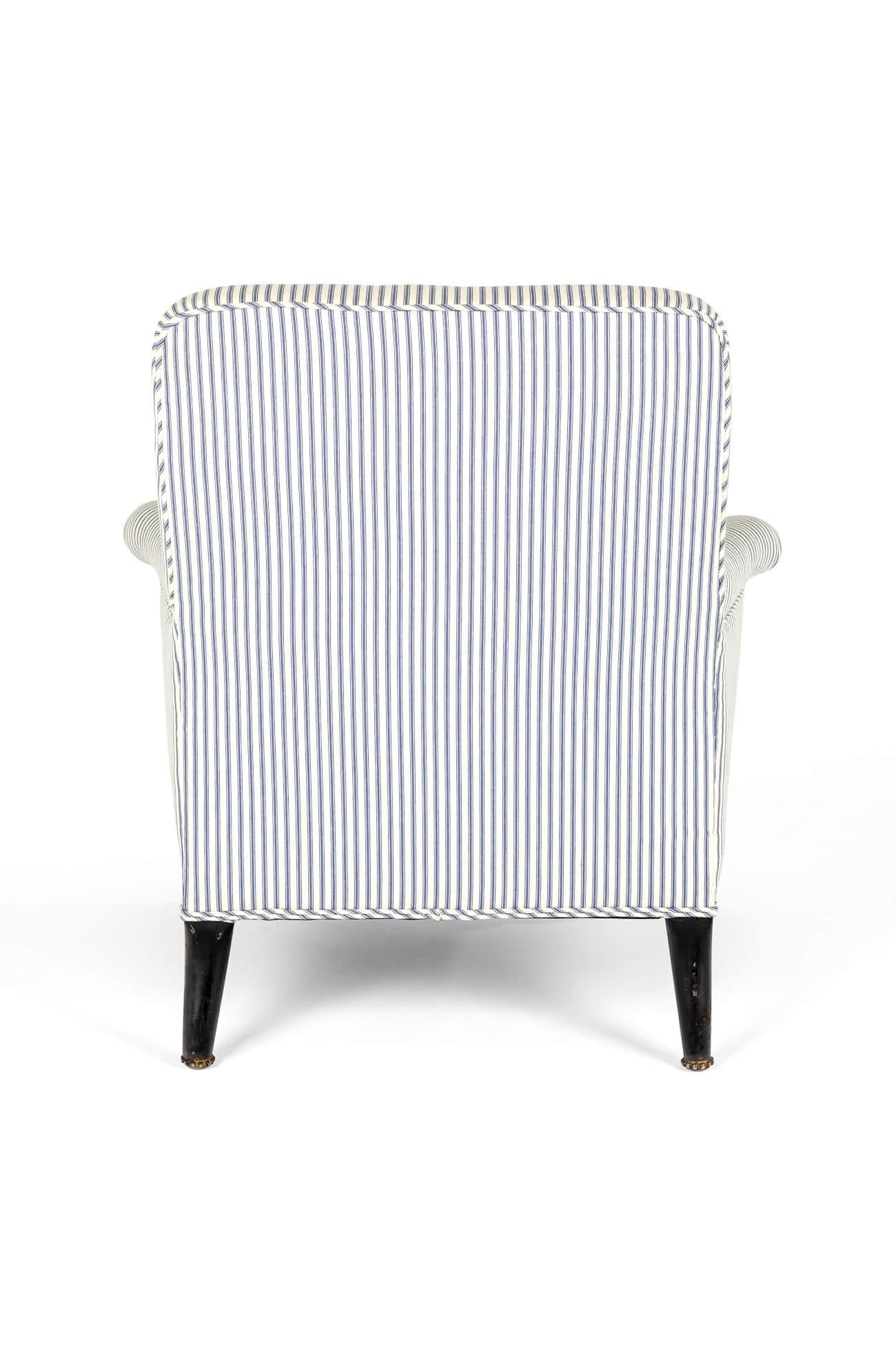 Provincial français Fauteuil français en tissu Princeton