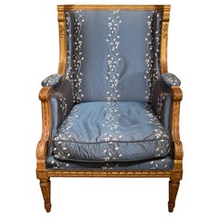 French Armchair Louis XVI, 19th Century French Armchair Louis XVI, 19th Century