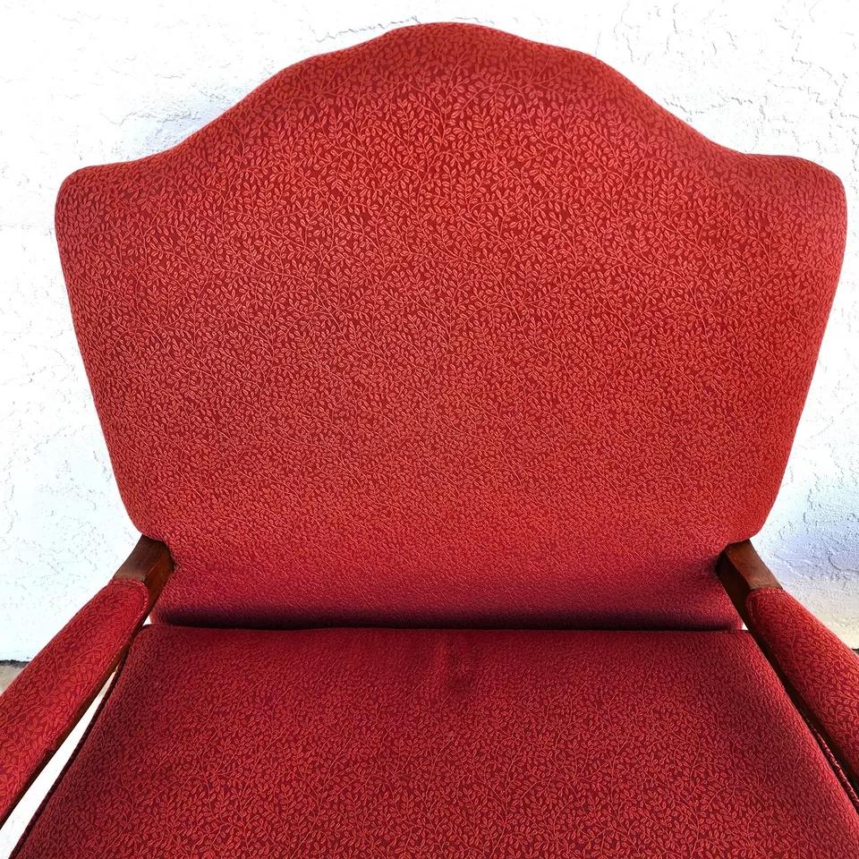 French Armchair & Ottoman For Sale 5