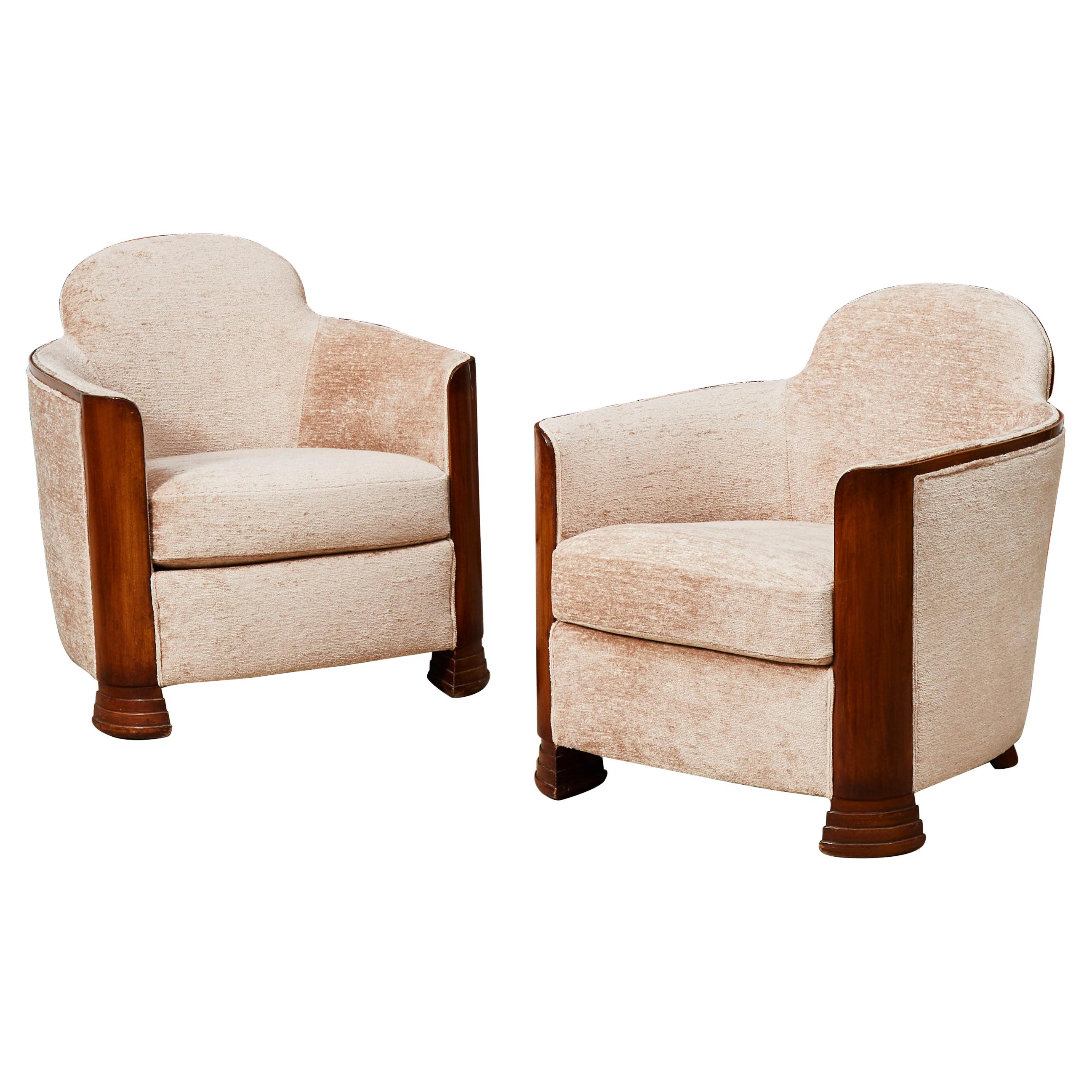 French Armchairs, 1930s