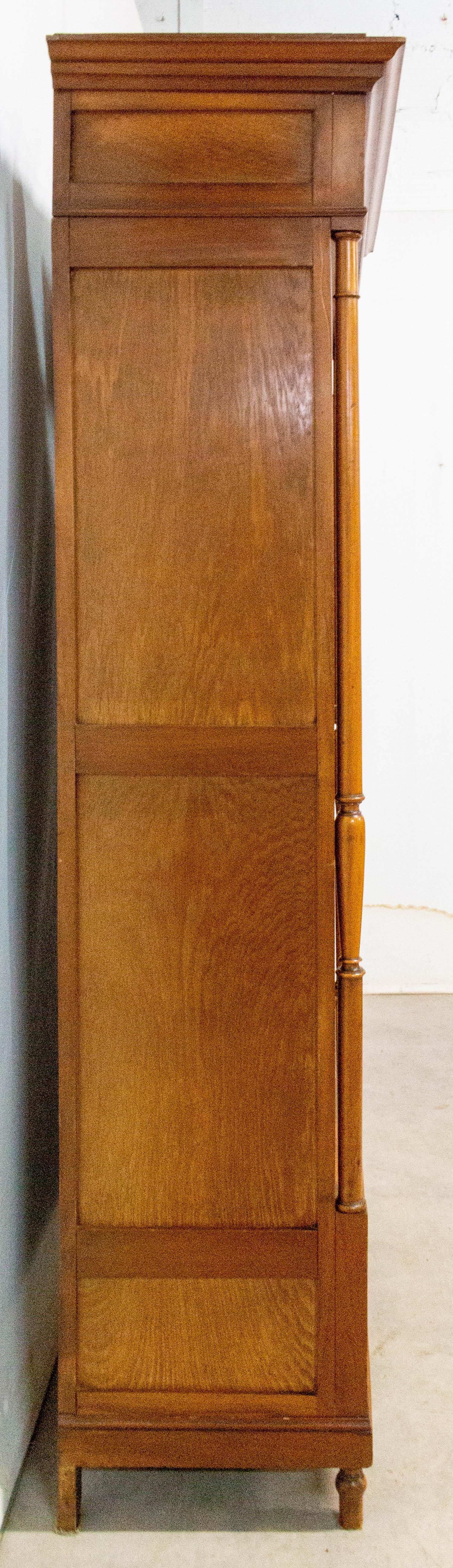 armoire with mirror