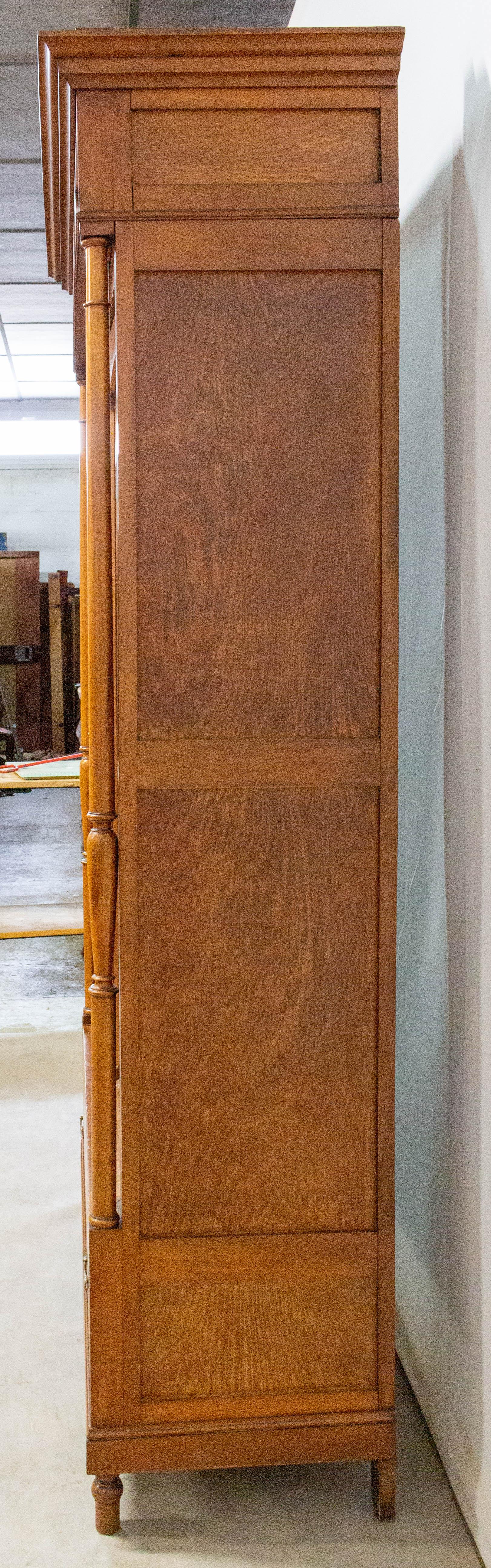 armoire with mirror