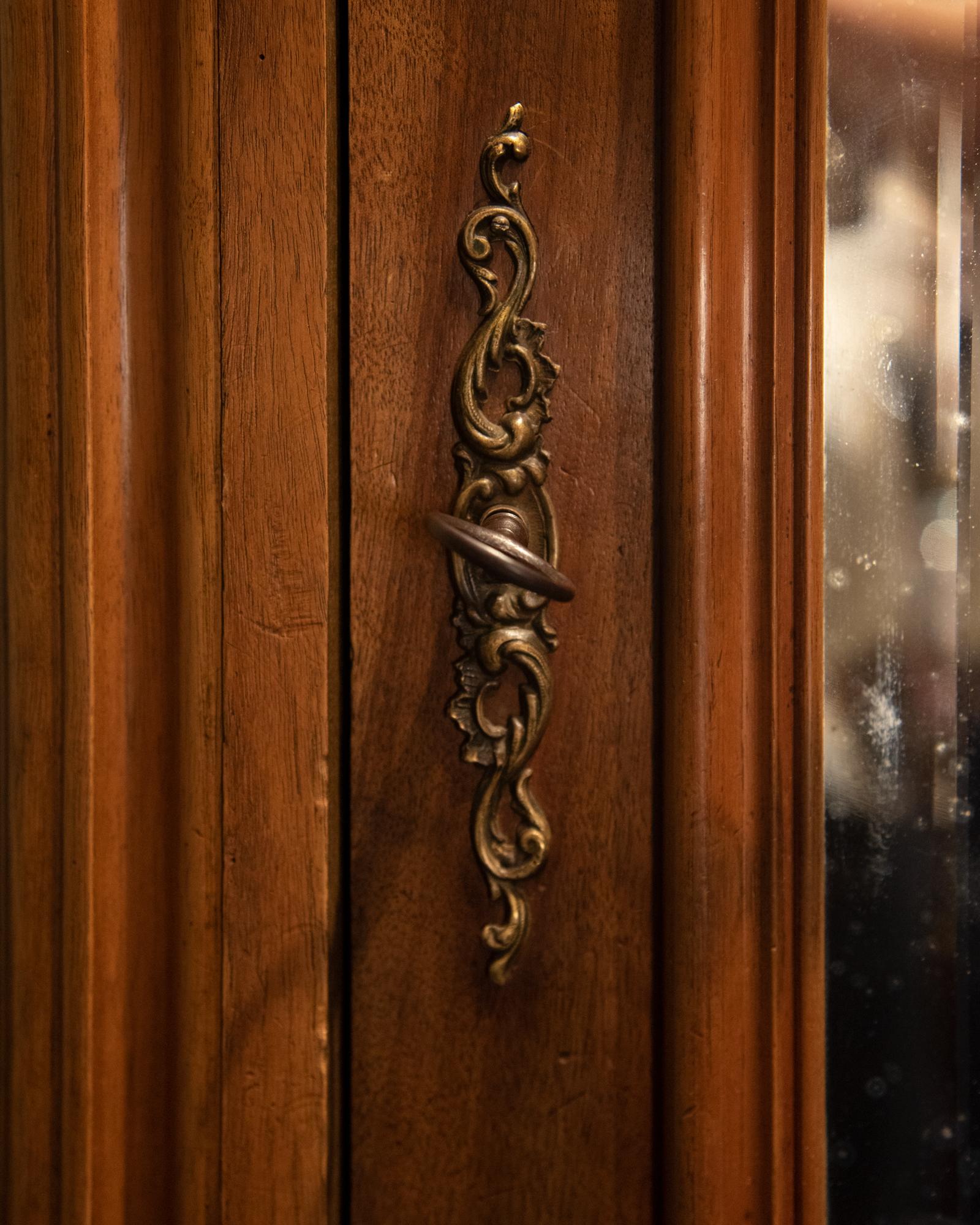 french mirrored wardrobe