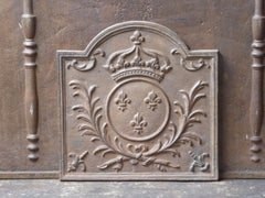 French 'Arms of France' Fireback