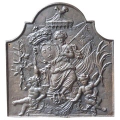 French 'Arms of France' Fireback