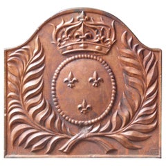 French 'Arms of France' Fireback