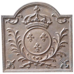 French 'Arms of France' Fireback