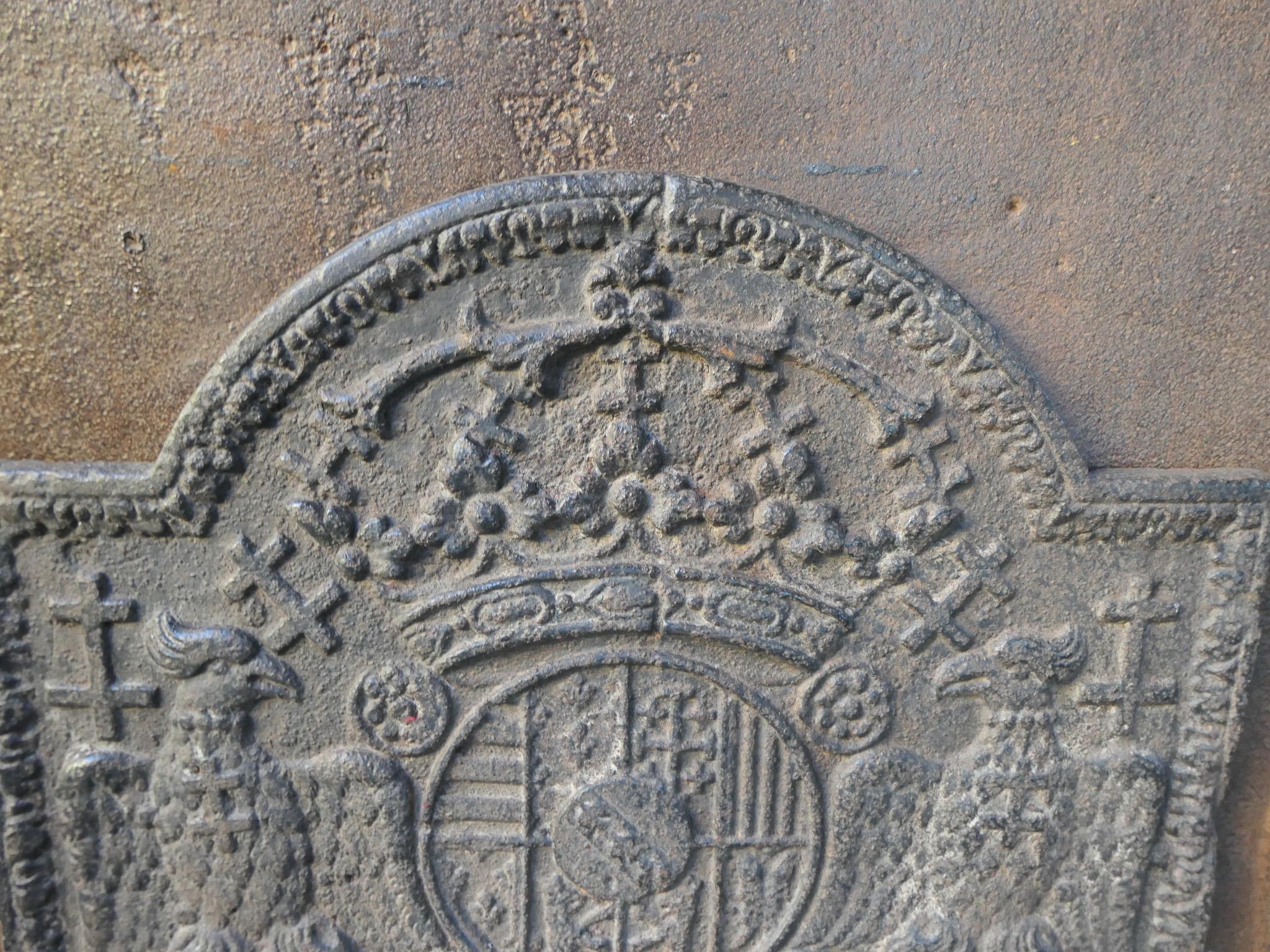 Ferro Schienale da fuoco francese 