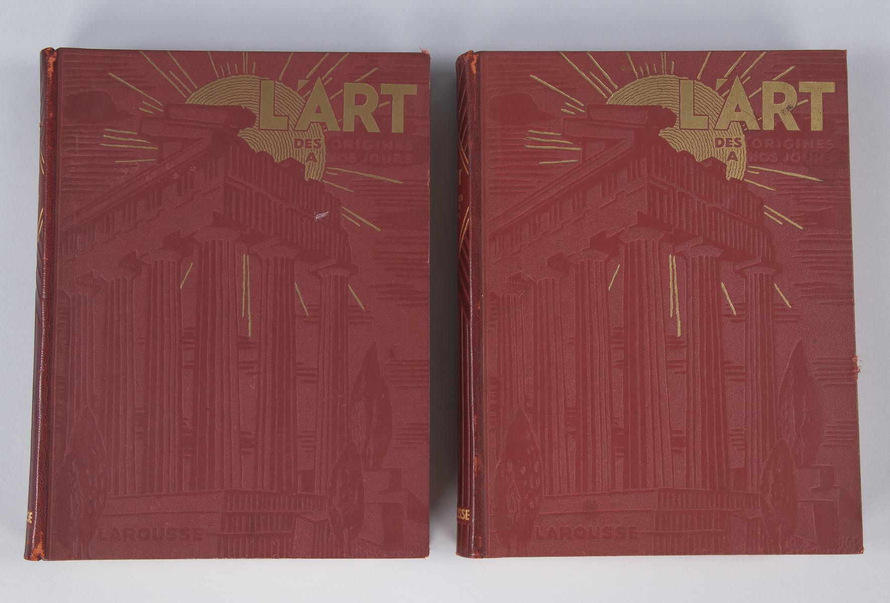 French Art Books, 2 Volumes, 1932 3