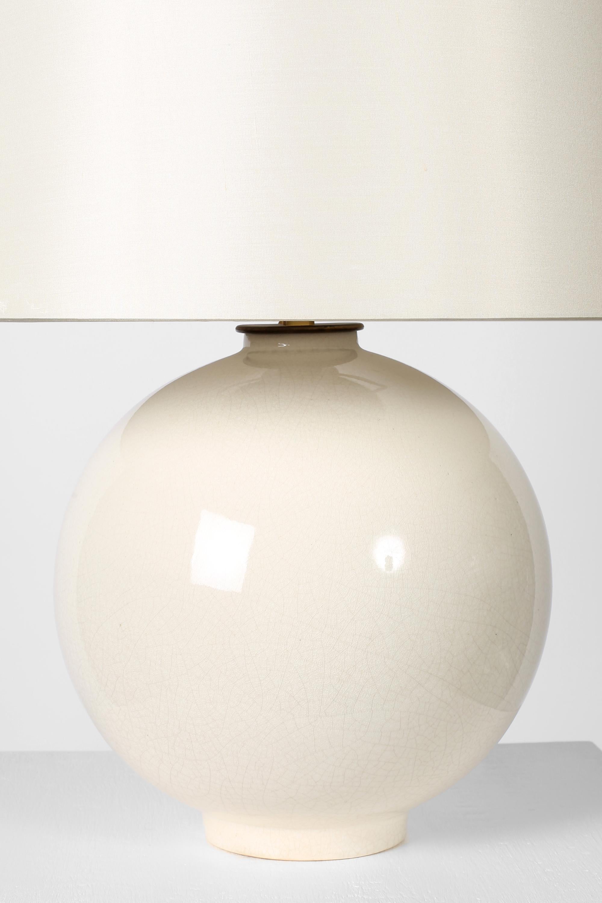 Lámpara de mesa francesa Art Déco años 30 Atelier A Primavera Boule en Bueno estado para la venta en London, GB