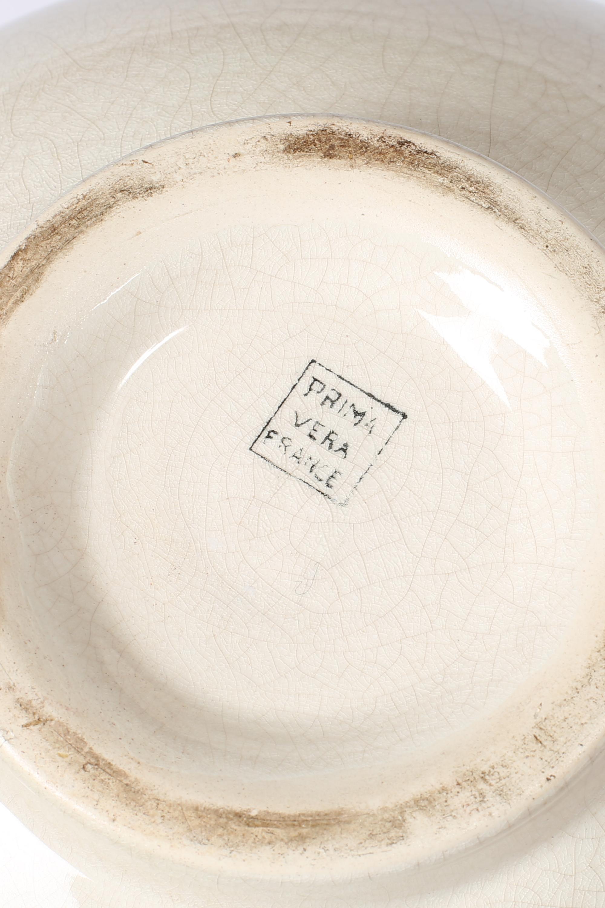 Lámpara de mesa francesa Art Déco años 30 Atelier A Primavera Boule en venta 1