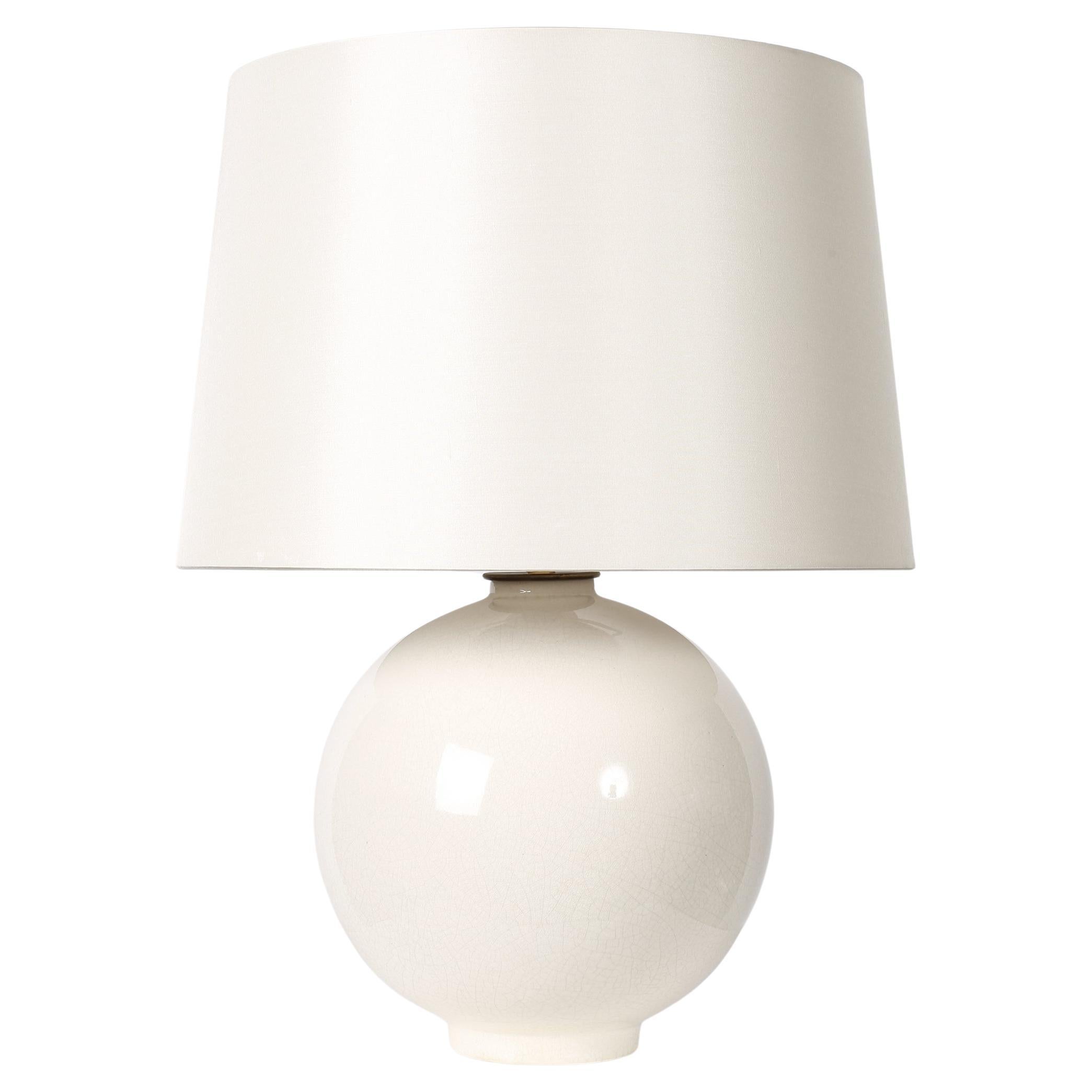 Lampe de table Boule Atelier Primavera Art Déco française des années 1930