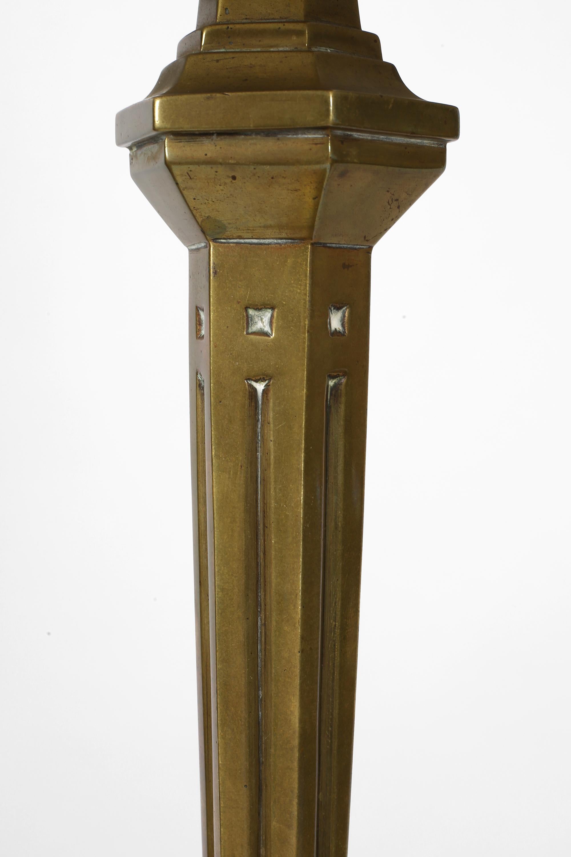 French Art Deco 1930s Bronze Table Lamp For Sale 1