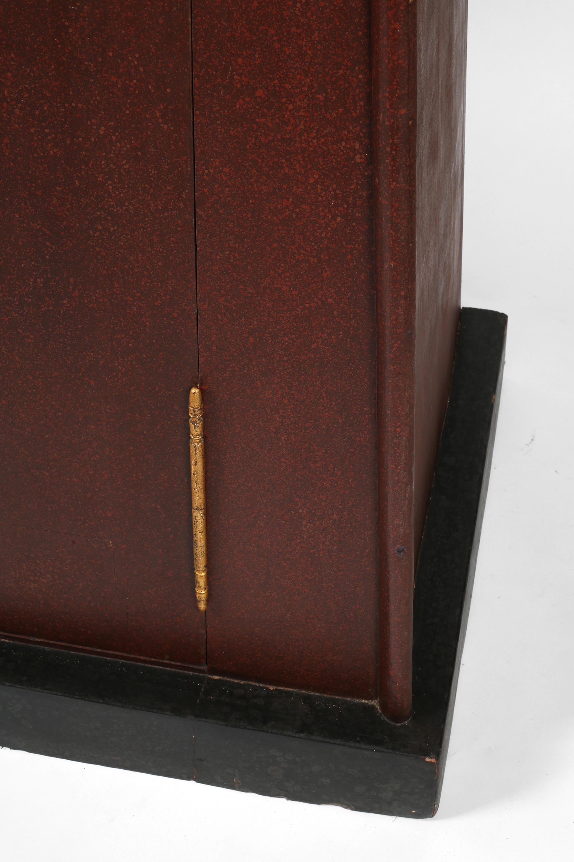 Französischer Art Deco-Schrank im ägyptischen Stil der 1930er Jahre im Angebot 15