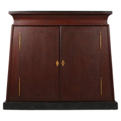 French Art Deco 1930s Egyptian Style Cupboard