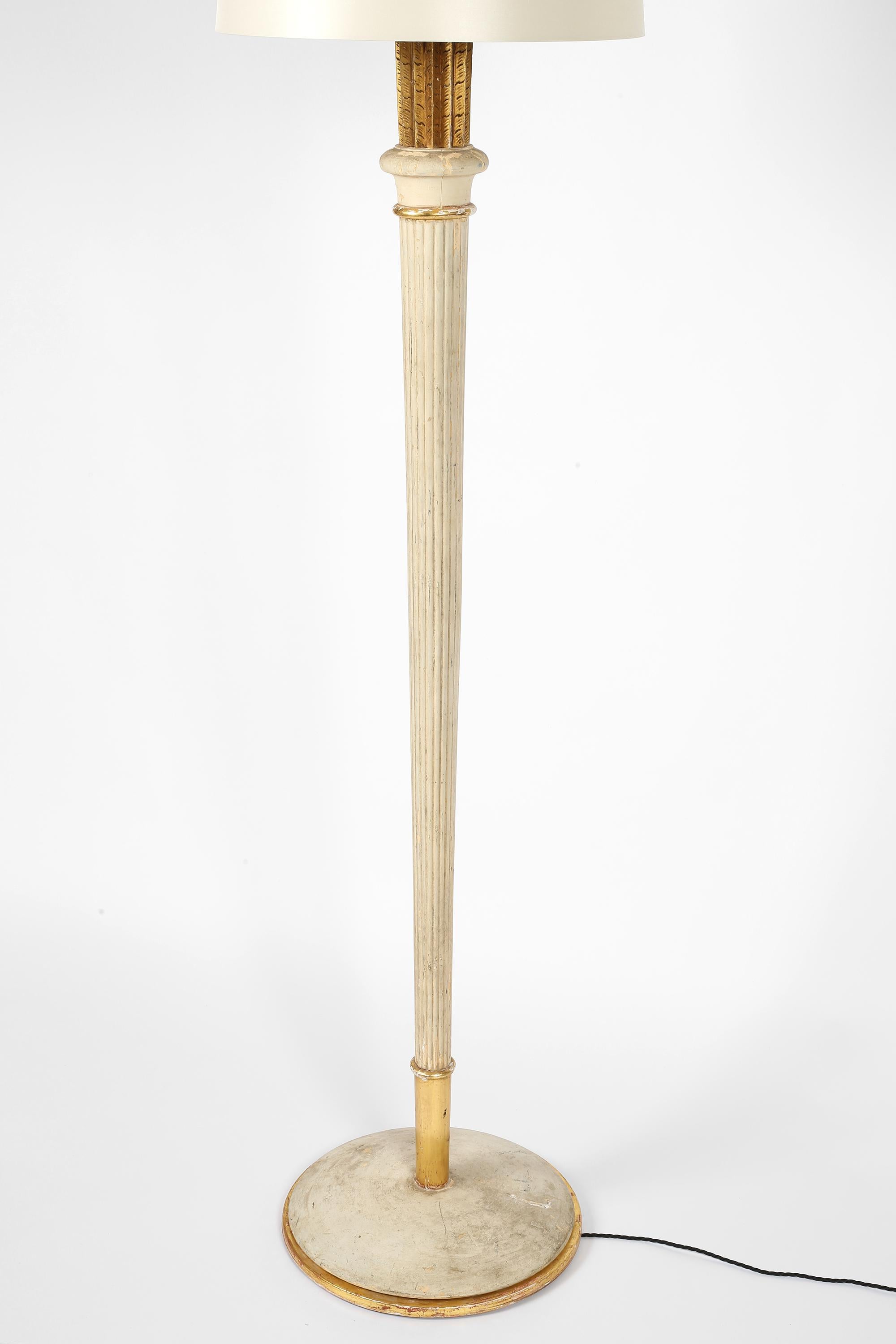 French Art Deco 1930s Maison Dominique Attr. Floor Lamp For Sale 5