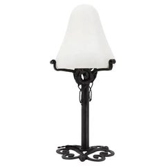 Lampe de table Art déco française en albâtre, 1925