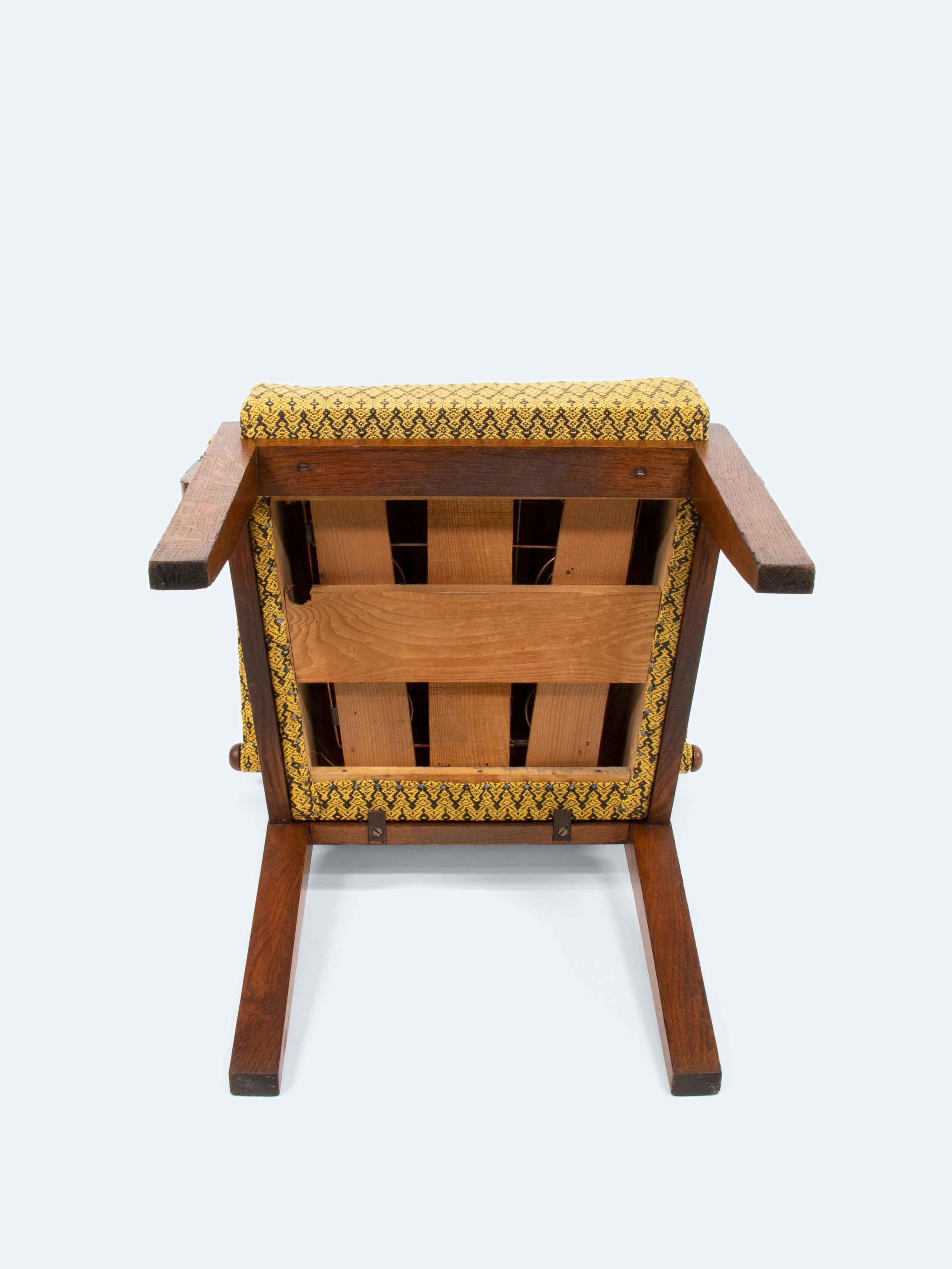 French Art Deco Armchair by Charles Dudouyt, 1930s For Sale 1