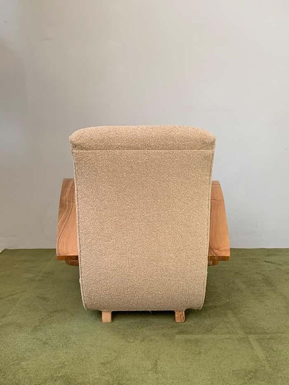 Milieu du XXe siècle Fauteuil Art Déco  France années 1930