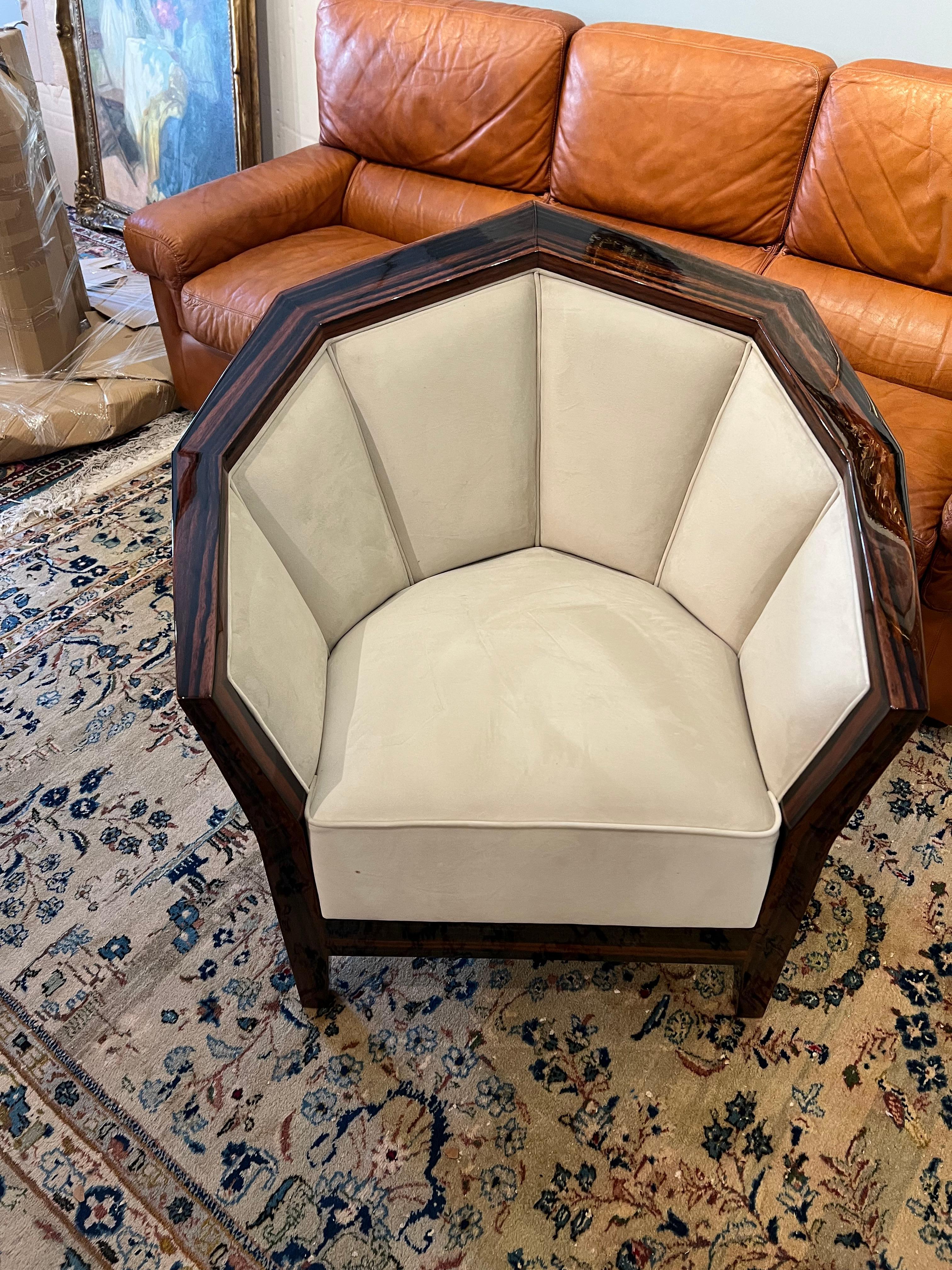 French Art Deco Armchair in the style of Pierre Chareau in vendita 1