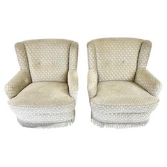 French Art Deco Armchairs - A Pair