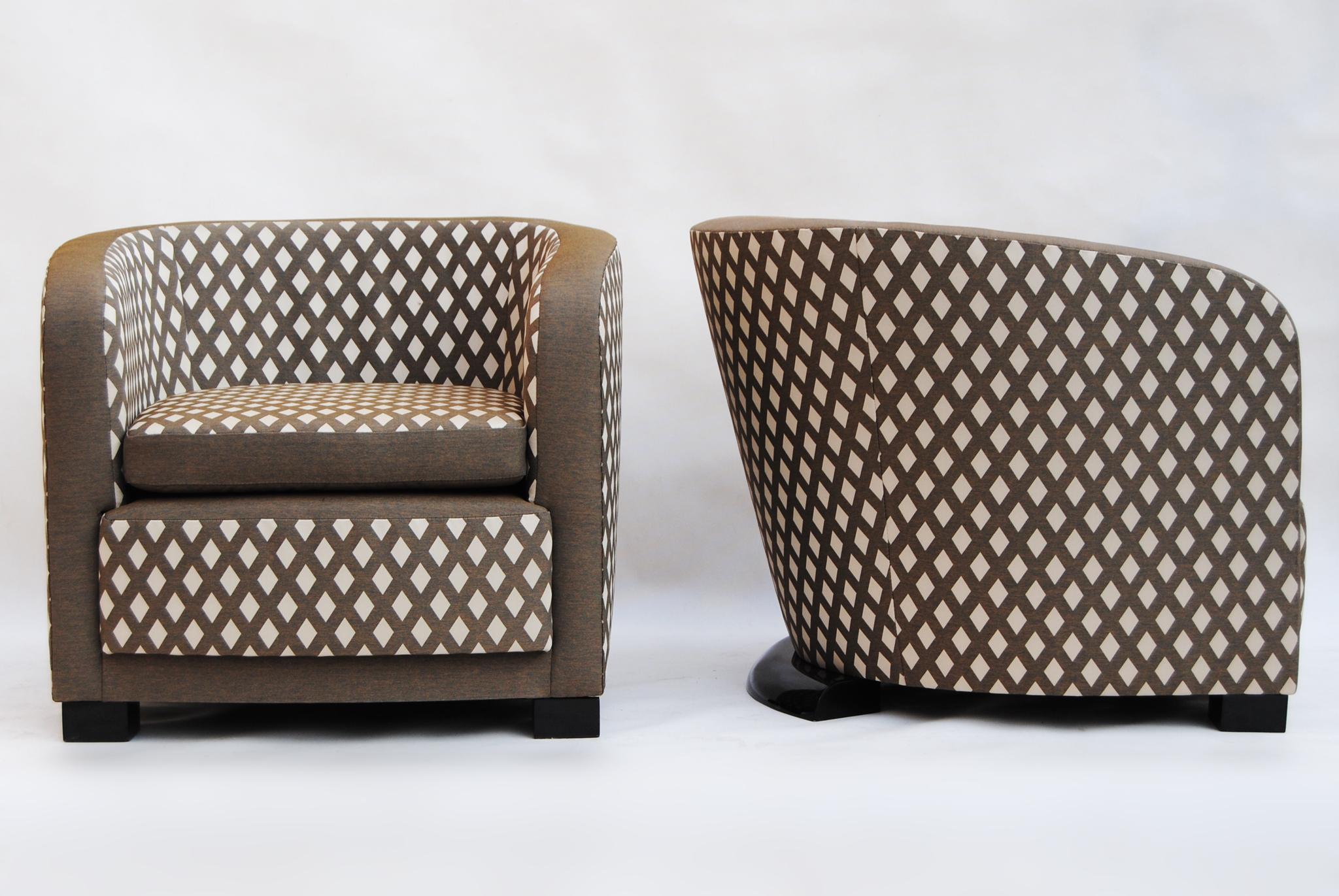 Französische Art-déco-Sessel im französischen Stil aus den 1930er Jahren, restauriert (Art déco) im Angebot
