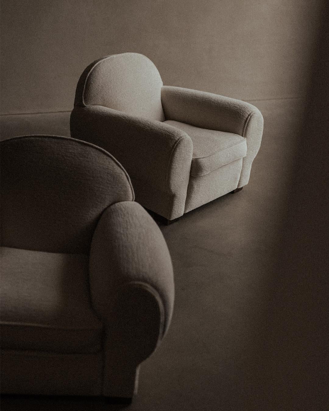 Sillones Art Déco Franceses - Pareja - Louis Sognot en venta 6