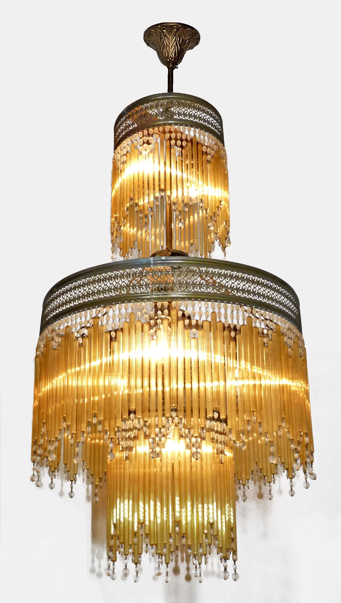 lustre a frange