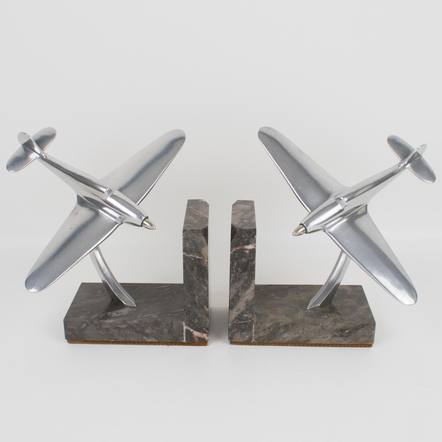 aviation bookends