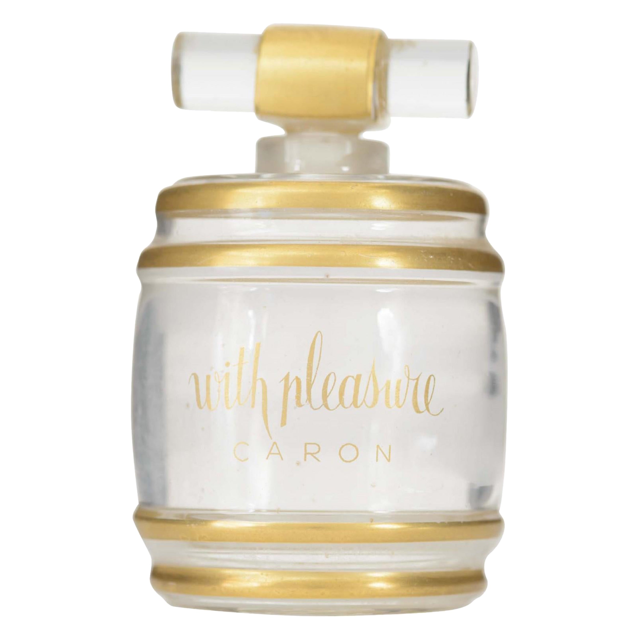 Frasco de perfume francés Art Déco Baccarat Caron en venta