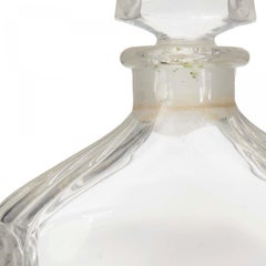 French Art Deco Baccarat Floral Perfume Bottle