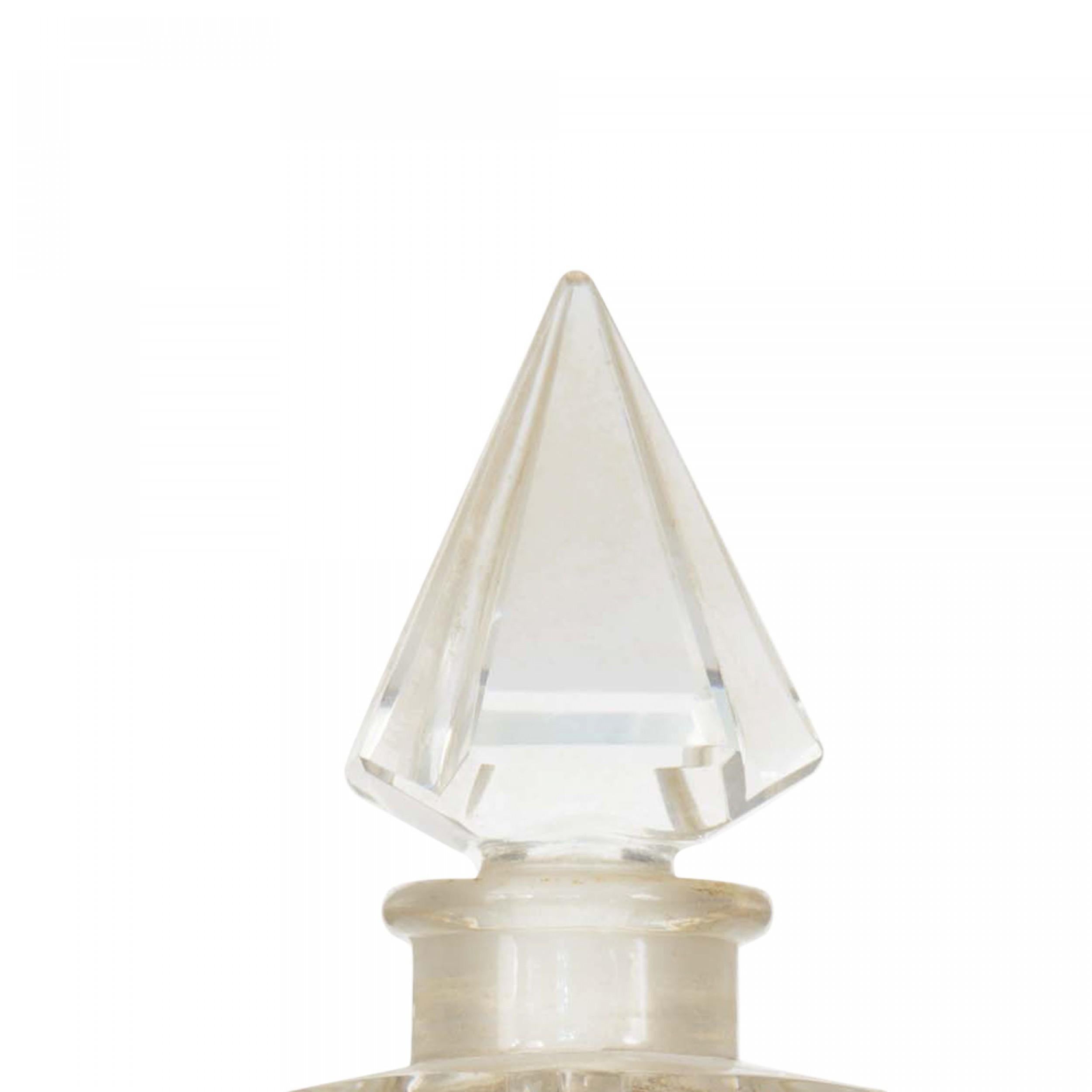 Art déco Bouteille de parfum Art Déco Baccarat pour Ciro « Reflections »