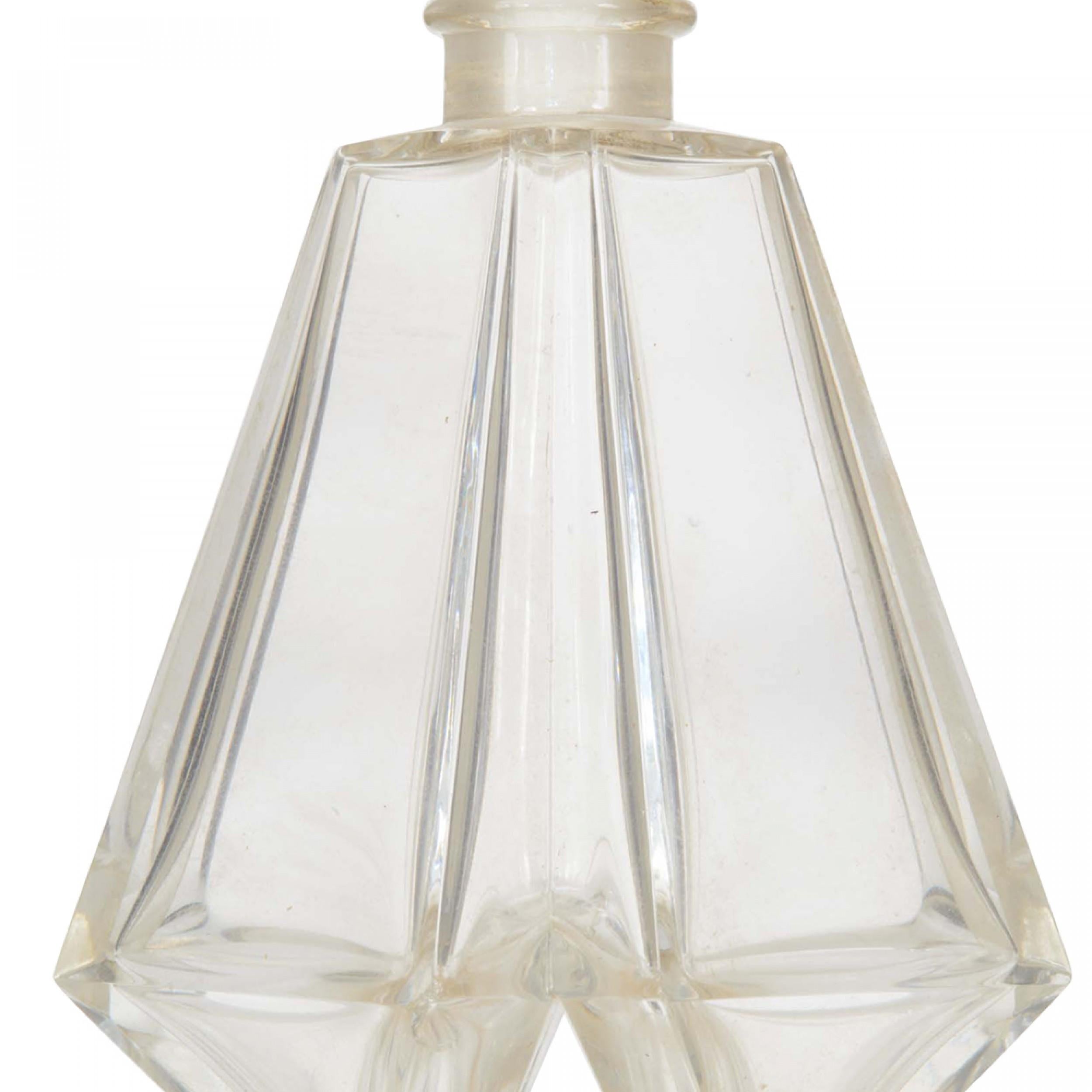 Fait main Bouteille de parfum Art Déco Baccarat pour Ciro « Reflections »