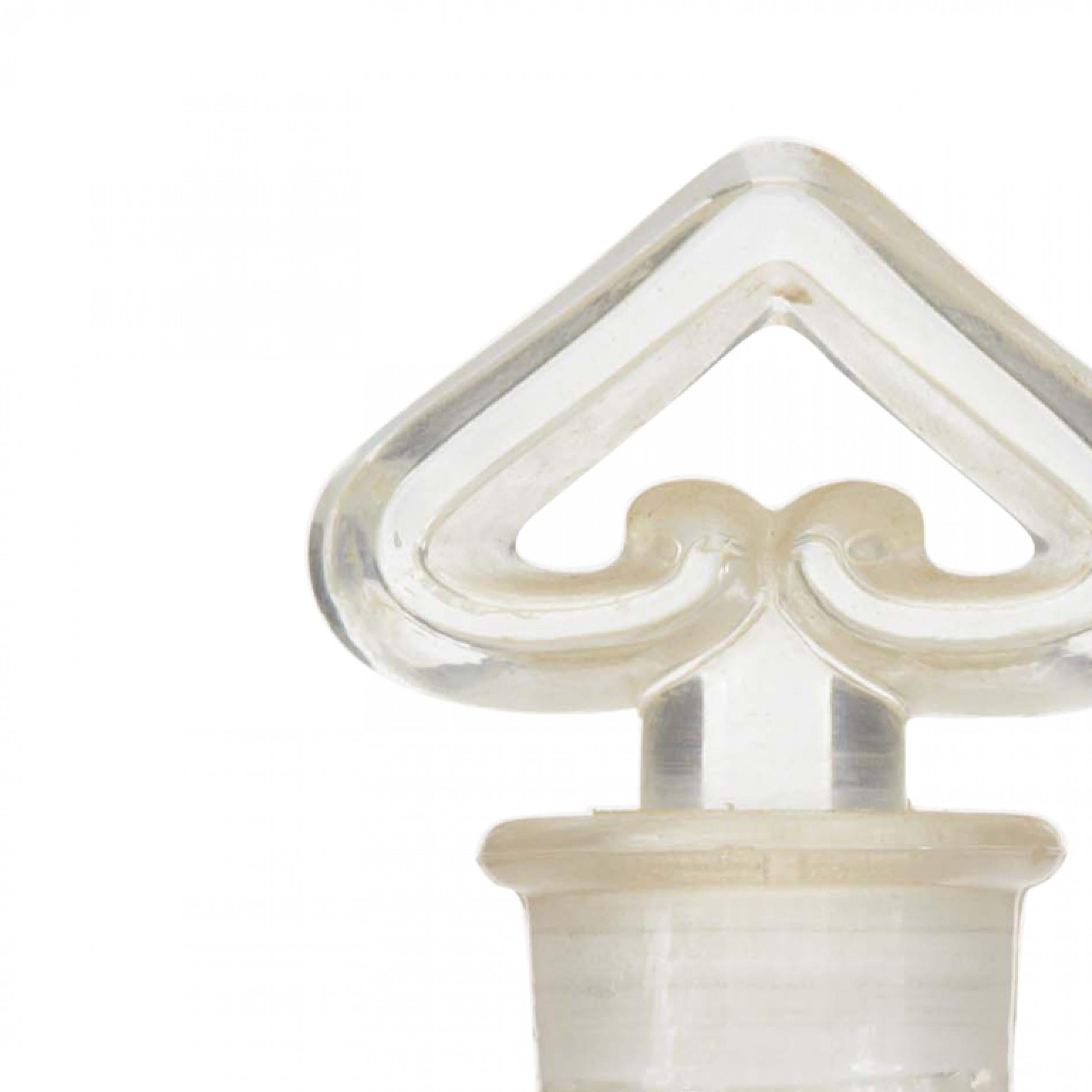 Französisch Art Deco Baccarat für Guerlain Parfümflasche im Zustand „Gut“ im Angebot in Queens, NY