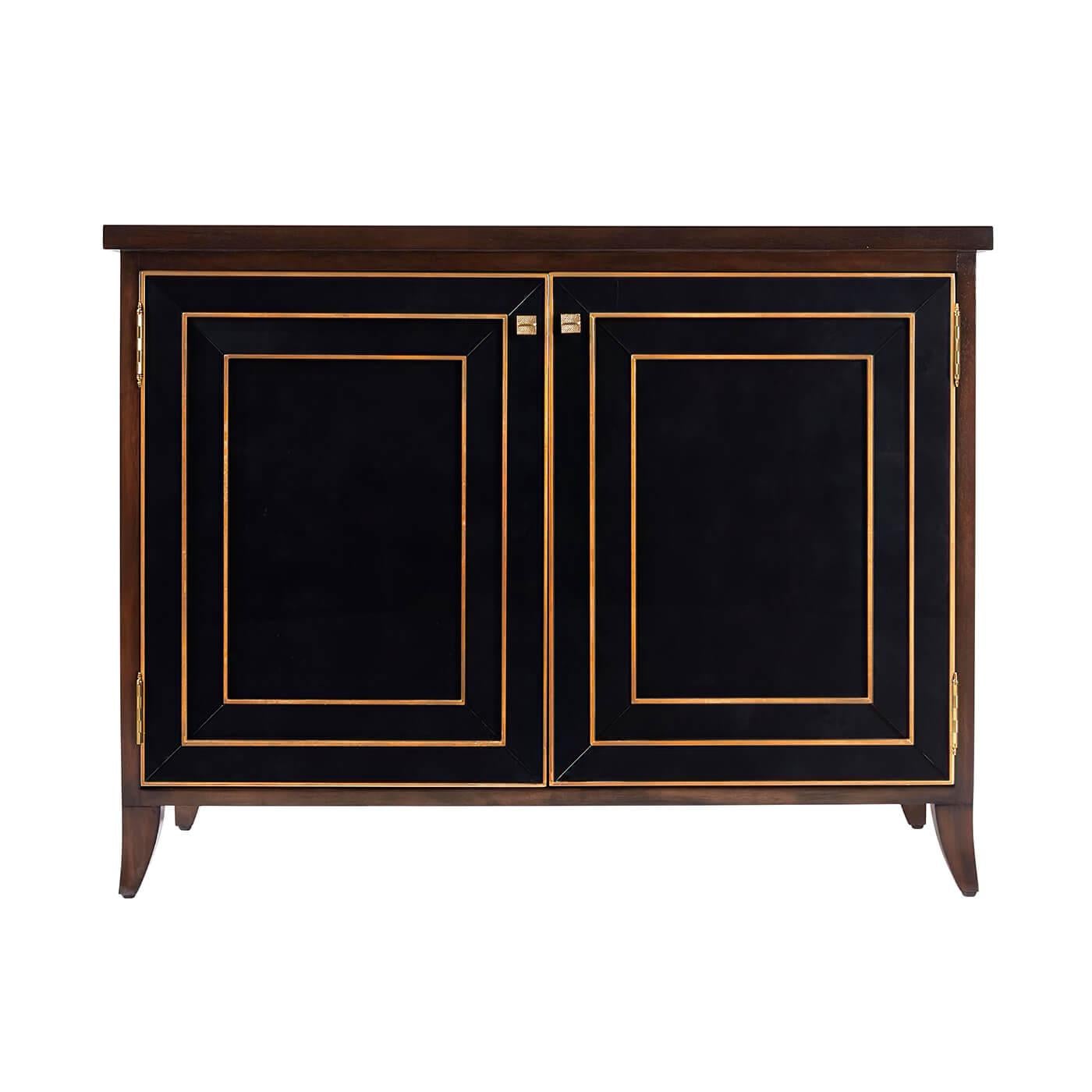 Vietnamese French Art Deco Bar Cabinet For Sale