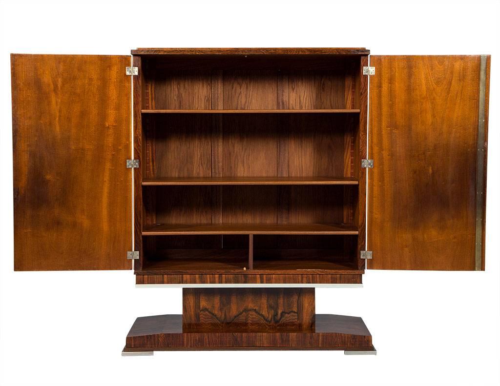 Mid-20th Century French Art Deco Bar Cabinet