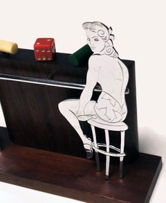 French Art Deco Barware Cocktail Sticks Set, circa 1920